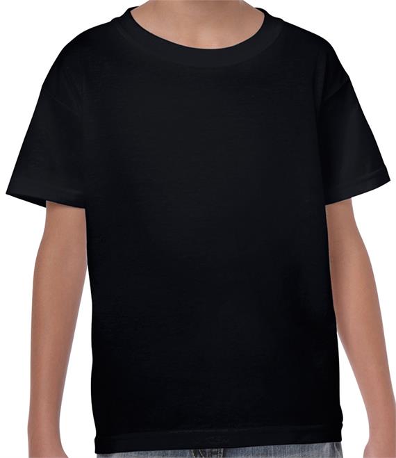 Kids Plain Black Tshirt